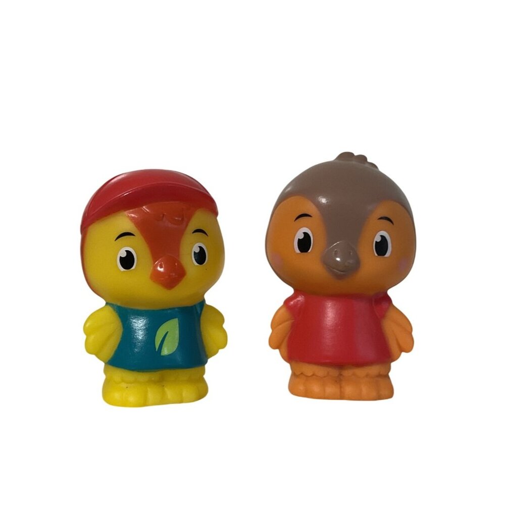 Fat Brain Toys Klorofil Timber Tots Twitwit Bird Family Action Figures